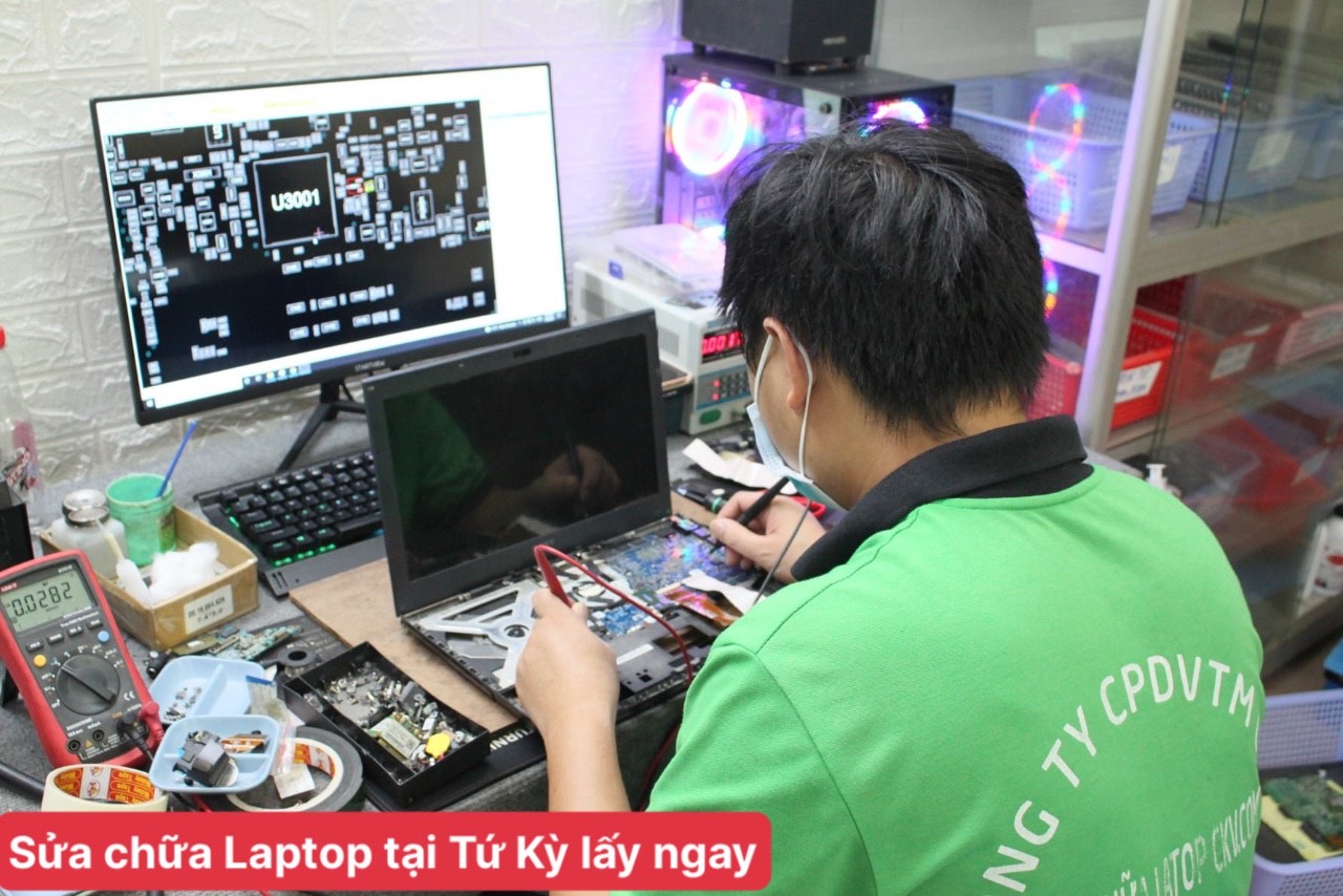 Sửa chữa Laptop lấy ngay tại Tứ Kỳ- Hải Dương